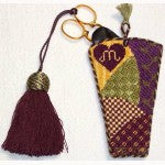 Scissor Case: Autumn Aubergines Scissor Case