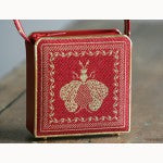 Purse: Napoleon's Bee 3-pc Bag, Red and Gold