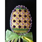 Eggs: Frisco's 3 Egg Omelette - yellow, lavender, green