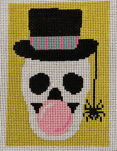 Bubble Gum Skull - Green