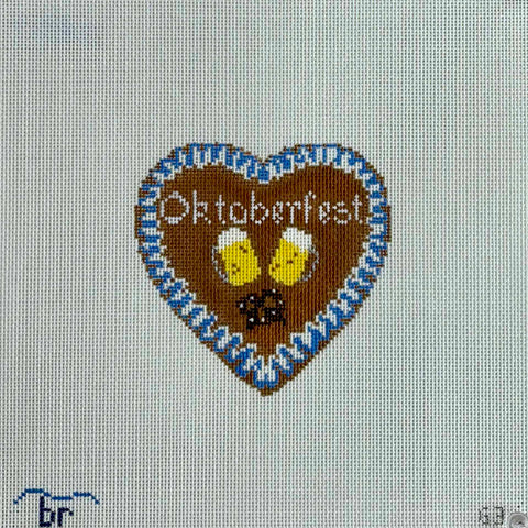 Heart - Oktoberfest Gingerbread Heart