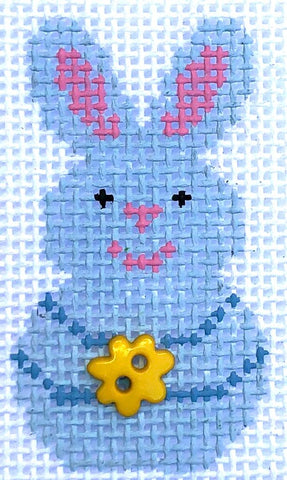 Mini Bunny Smiles: Blue