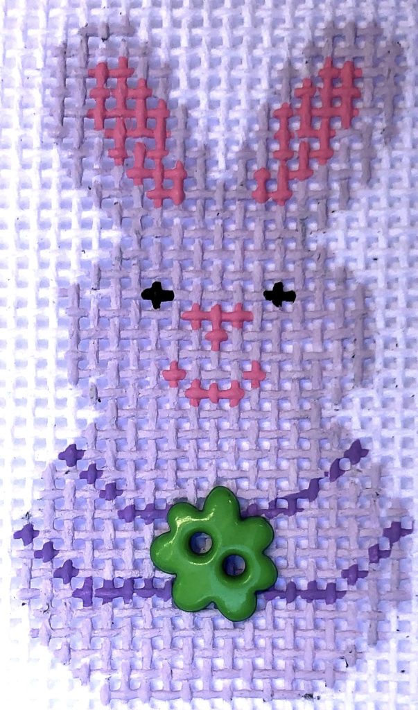 Mini Bunny Smiles: Purple