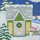 House - Winter, Green