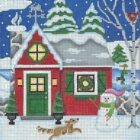 House - Winter, Red