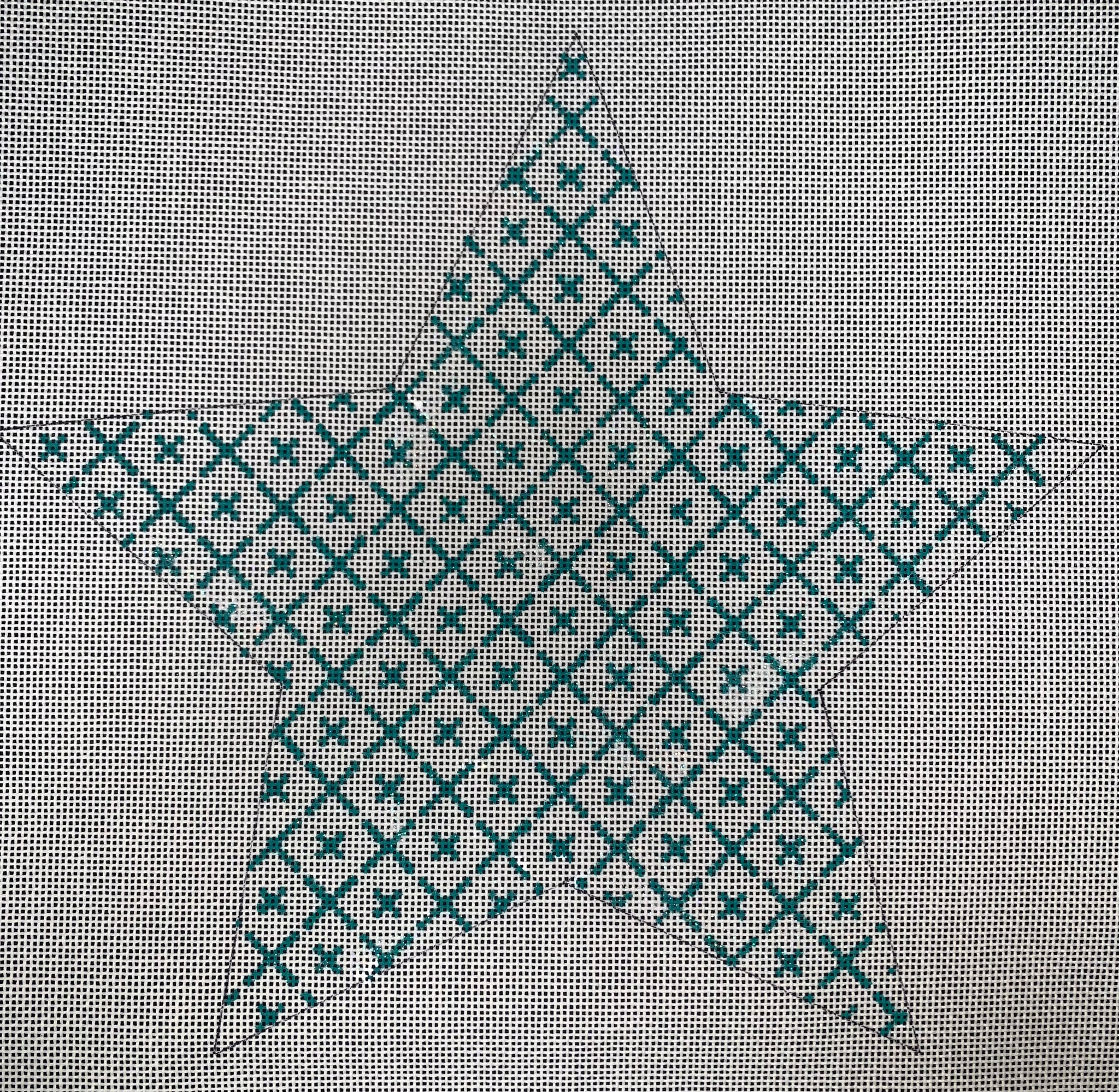 Star Tree Topper: Maria's Teal