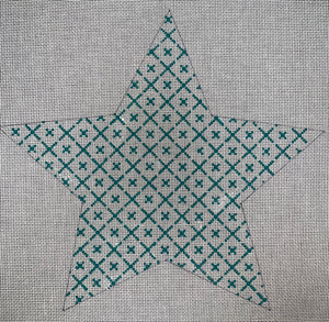 Star Tree Topper: Maria's Teal
