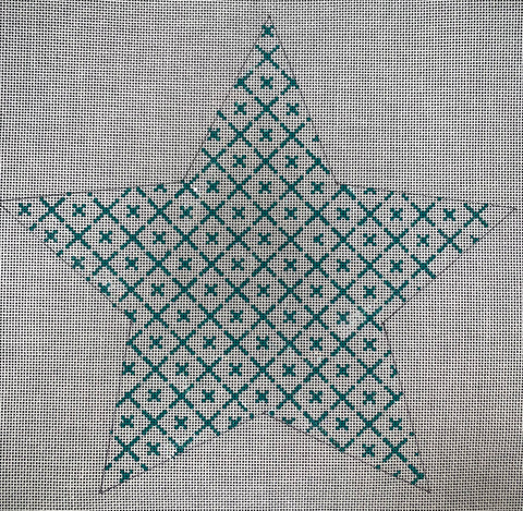 Star Tree Topper: Maria's Teal