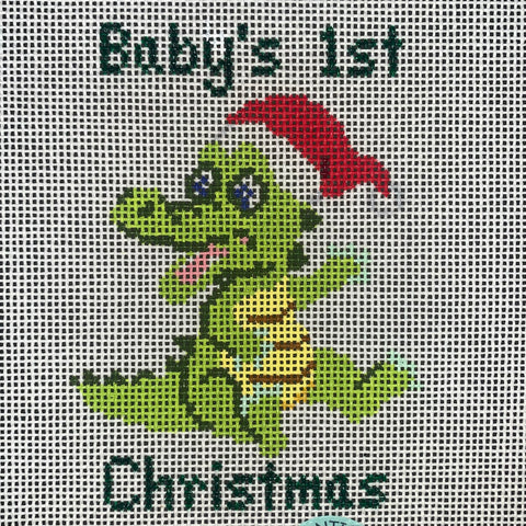 Baby Alligator First Christmas