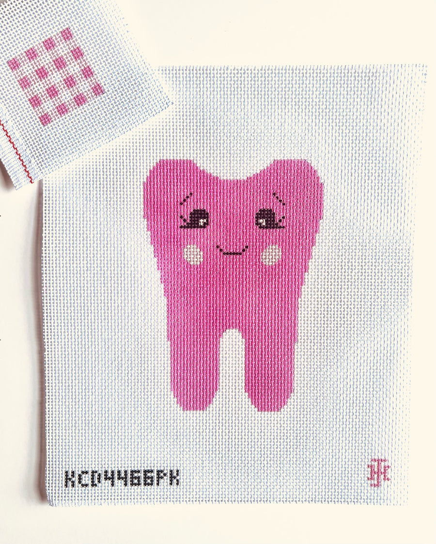 Tooth Fairy Pillow: Tooth (Pink)