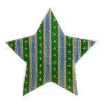 Star: Christmas Stripes Star