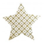 Star Tree Topper: Kristi's Star-Gold 10 " with crystals