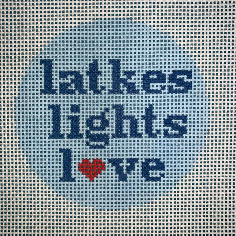 Round - Latke Lights
