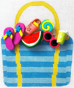 Beach Basket with stitch guide