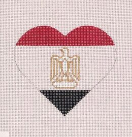 Country Flag Heart, Egyptian