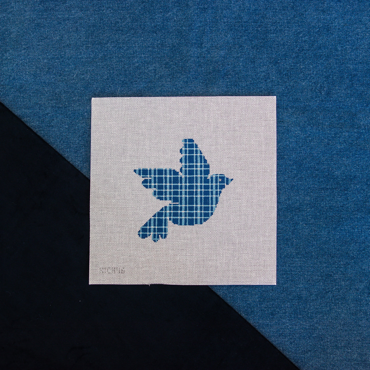 Blue Plaid - Dove