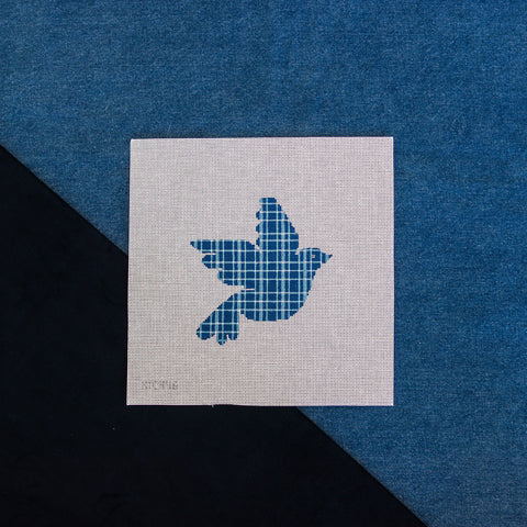 Blue Plaid - Dove