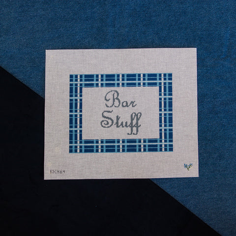 Blue Plaid - Bar Stuff