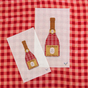 Champagne - Pink and Red Plaid - 13 Mesh