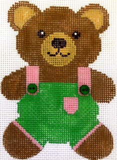 Teddy Bear Smiles: Green with Stitch Guide