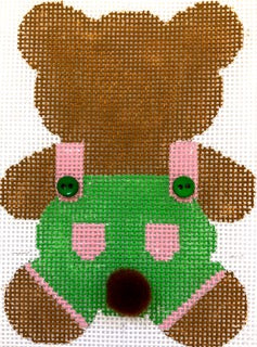 Teddy Bear Tails: Green with Stitch Guide