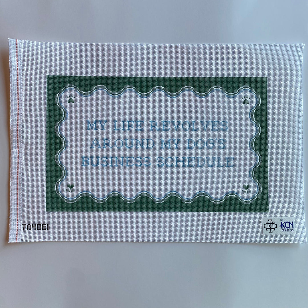 Pillow: My Life Revolves Around My Dog's Business Schedule