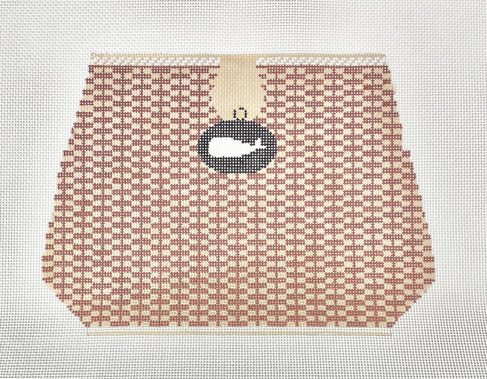 Large Basket with Whale