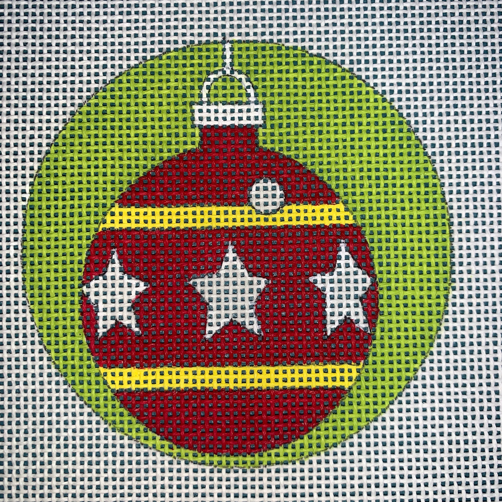 Ornament - 3" Round Ornament Red