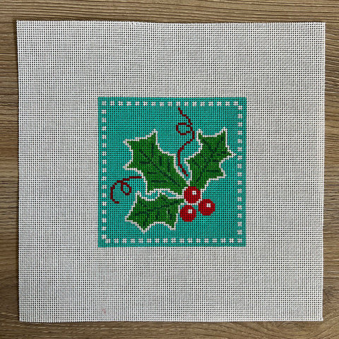 Holly Coaster - Teal
