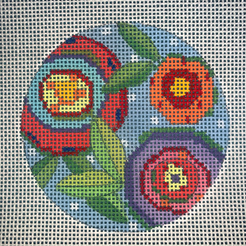 Round - Floral Coaster