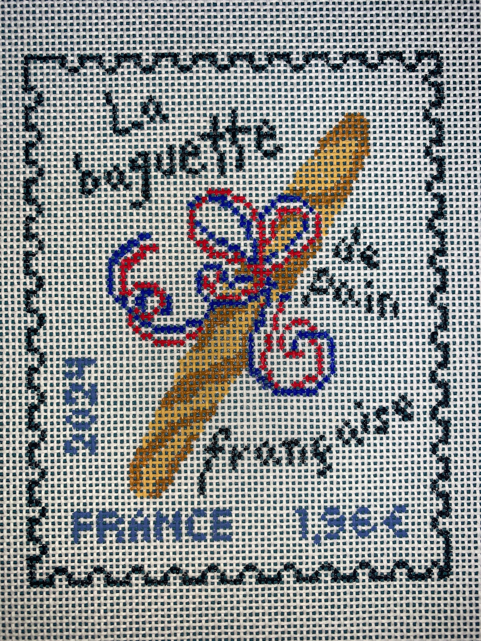 French Baguette Stamp