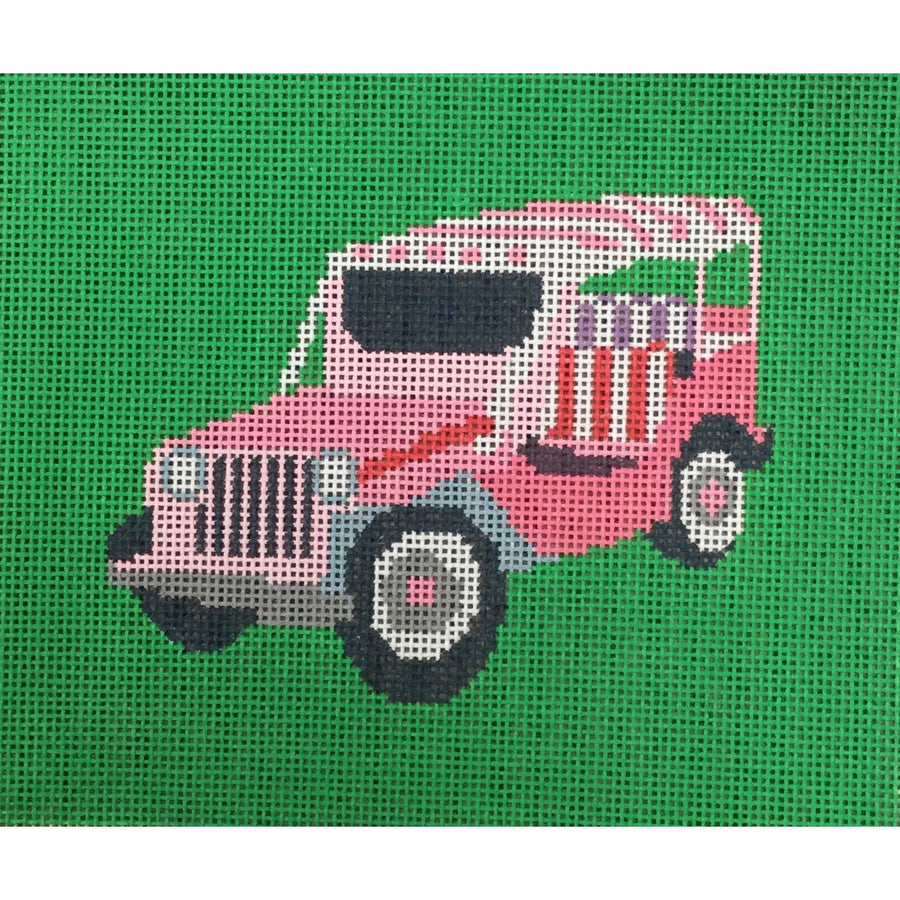 Pillow: Leland Gal jeep