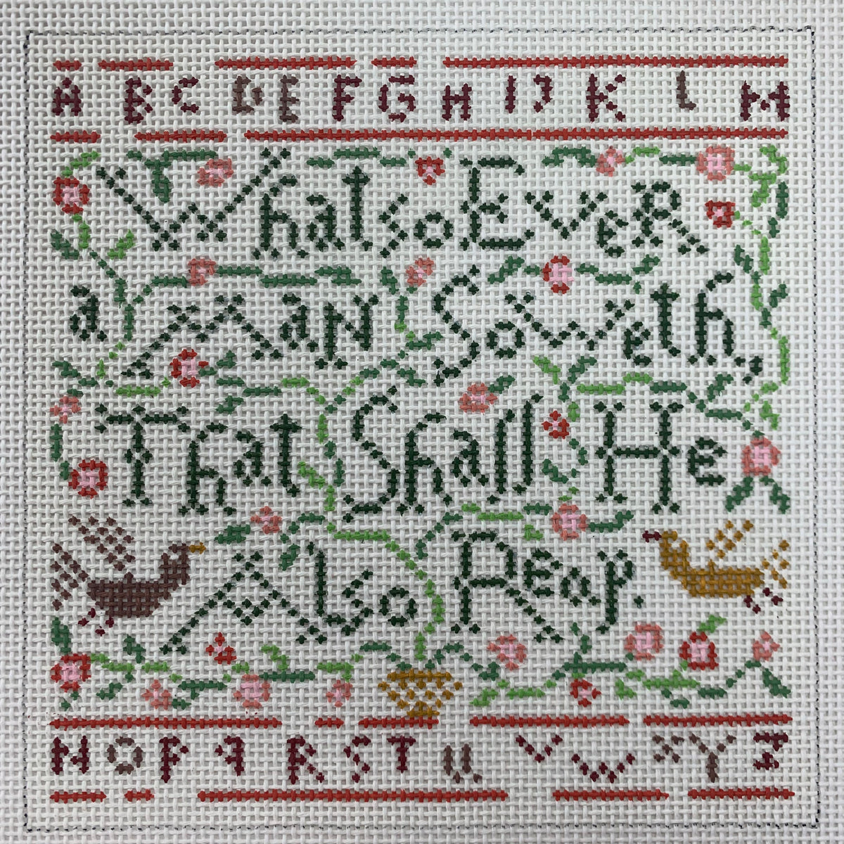 Soweth Sampler Family Arts Needlework Shop