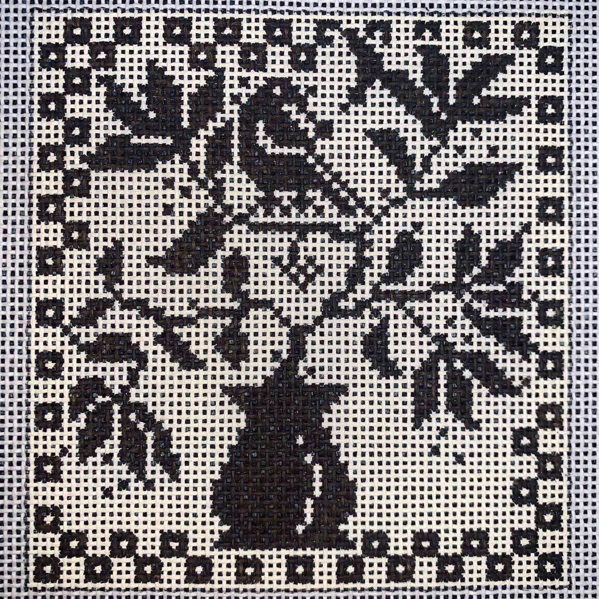 Silhouette Bird Family Arts Needlework Shop