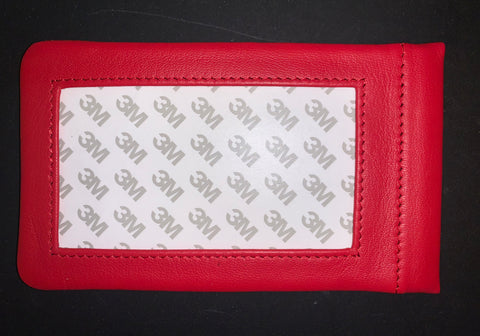 Eyeglass Case Self Finishing - Red