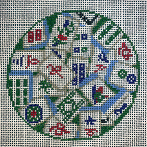 Round - Mahjong Tiles