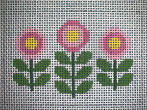 Insert, 2 x 3- 3 FLOWERS