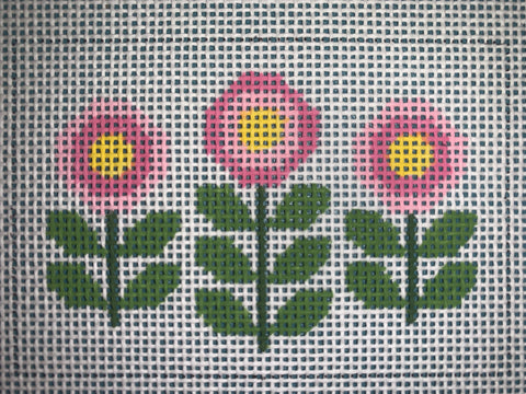 Insert, 2 x 3- 3 FLOWERS