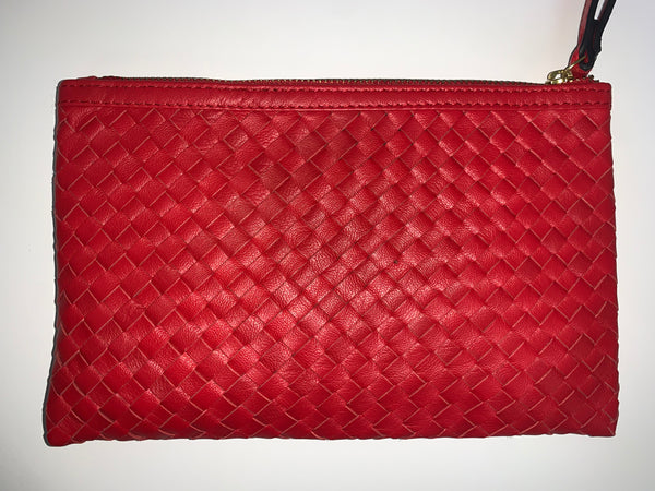 Bag - Red Zipper bag