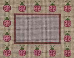 Frame - Pink Ladybugs