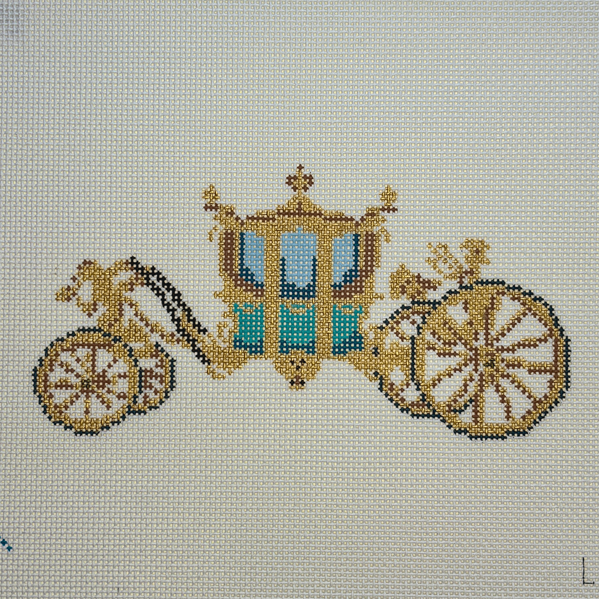 Pillow or Picture - Gold State Coach