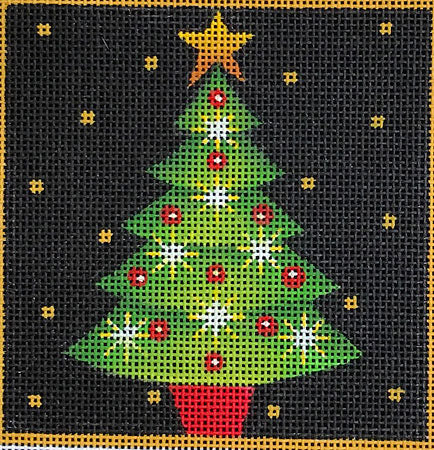 Tree with Gold Stars