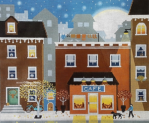 Cityscape: Moonlight Cafe