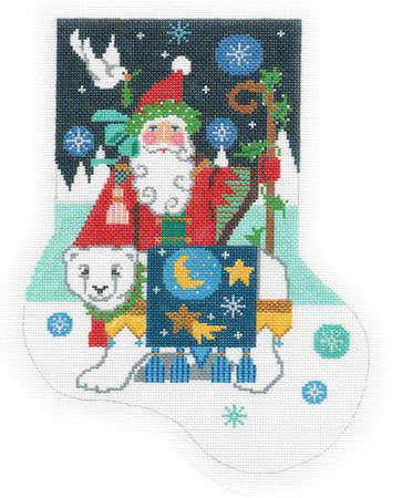 Big Sock - Magical Polar Santa