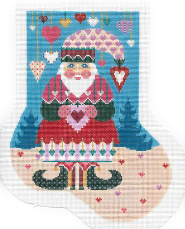 Big Sock - Heartful Santa