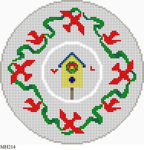 Ornament - Birdhouse Decorating, Circle Dangler
