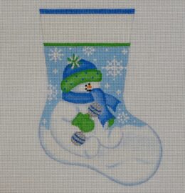 Mini Stocking: Snowbaby Boy