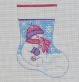 Mini Stocking: Snowbaby Girl
