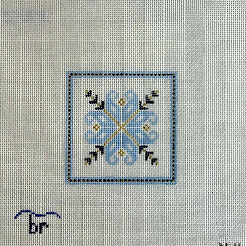 Square -	Nordic Square blue/gold