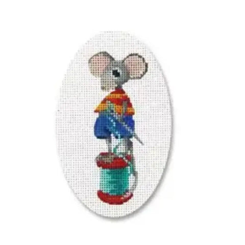 Michele Noiset Ornament - A Stitching Mouse